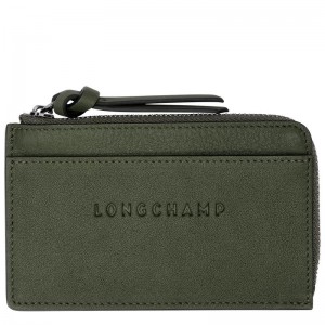 Longchamp 3D Kadın Kartlık Haki | 03921-XIMD