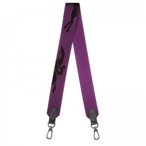 Longchamp 3D Kadın Shoulder Straps Mor | 20635-LPYD