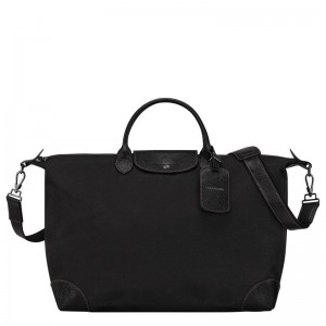 Longchamp Boxford S Erkek Seyahat Çantası Siyah | 87132-JYMD