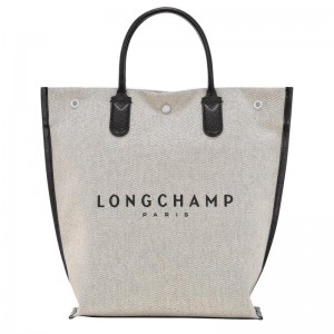 Longchamp Essential M Kadın Tote Çanta Beyaz | 51042-MQDA