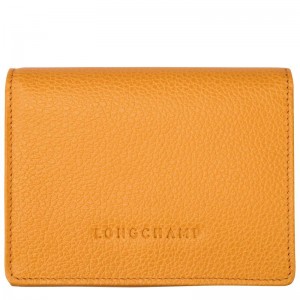 Longchamp Le Foulonné Erkek Cüzdan Kayısı Rengi Turuncu | 58670-ODTY