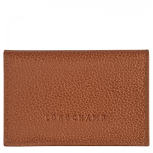 Longchamp Le Foulonné Erkek Kartlık Kahverengi | 60259-DFXL