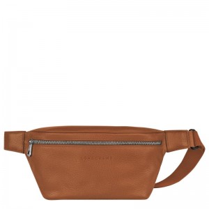 Longchamp Le Foulonné M Erkek Bel Çantası Kahverengi | 94207-FTXP