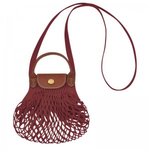 Longchamp Le Pliage Filet XS Kadın Mesh Bag Kahverengi | 72918-MZLN