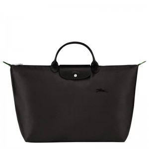 Longchamp Le Pliage Green S Erkek Seyahat Çantası Siyah | 27953-BCPL