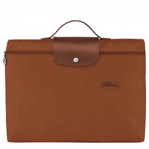 Longchamp Le Pliage Green S Kadın Evrak Çantası Kahverengi | 21094-HDIA