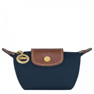 Longchamp Le Pliage Original Kadın Bozuk Para Cüzdanı Lacivert | 60321-HJZM