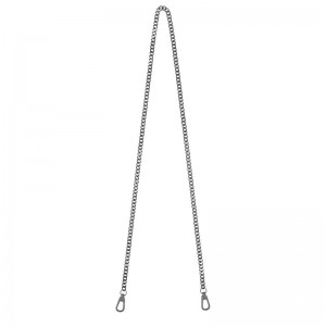 Longchamp chaîne Kadın Shoulder Straps Siyah Metal | 83941-ANIY