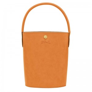 Longchamp Épure S Kadın Kova Çanta Kayısı Rengi Turuncu | 60894-JNZA